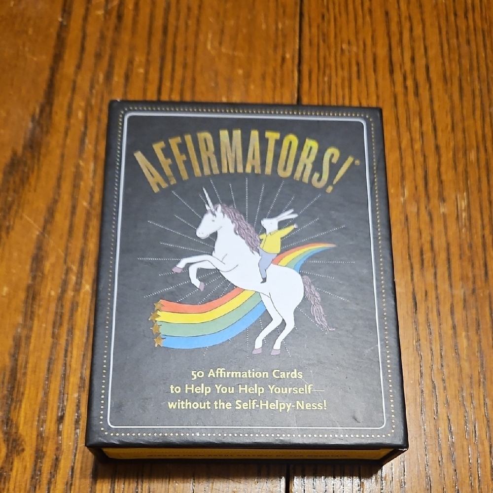 Affirmators! Card Deck with Unicorn Design